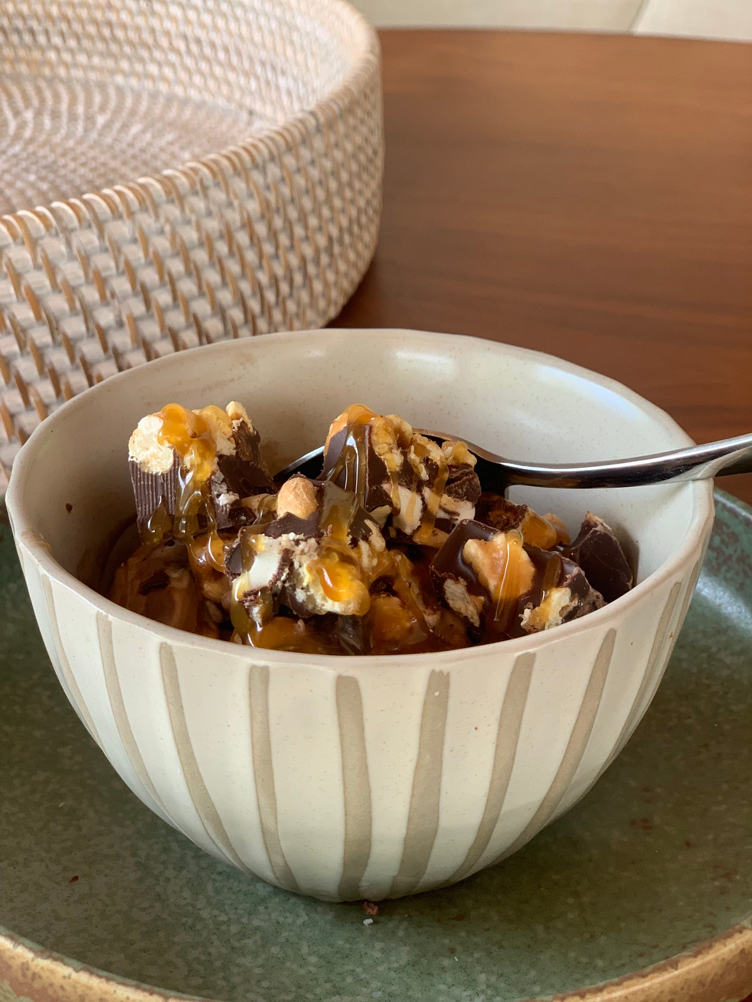 Rocky Road Ice-Cream with a Bang!