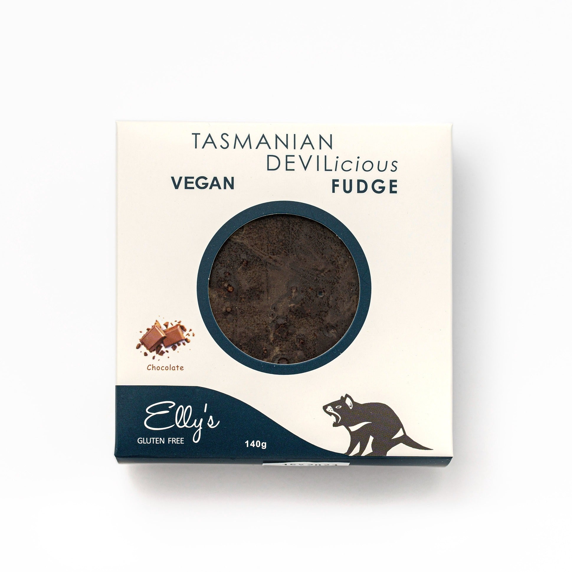 VEGAN TASMANIAN DEVILICIOUS FUDGE